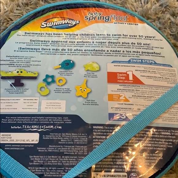 SwimWays Baby SpringFloat Activity Center. NEW. - Picture 4 of 8